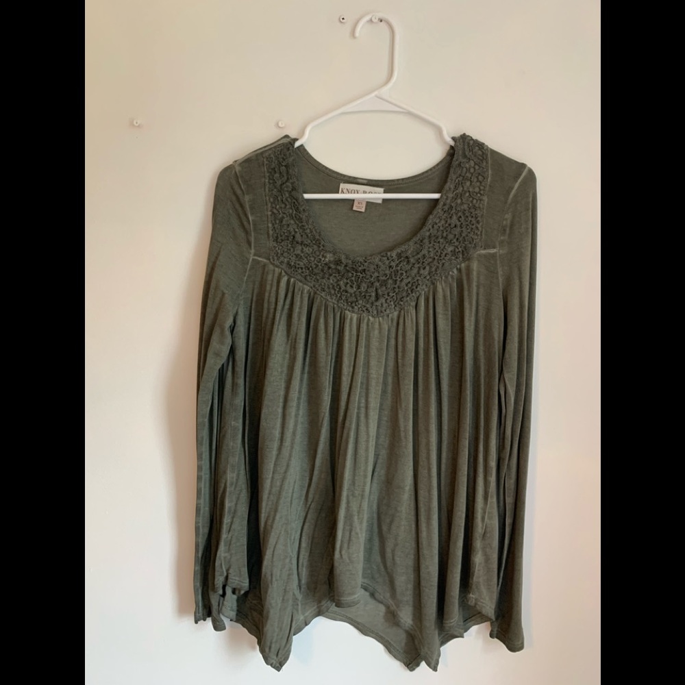 Green long sleeve
